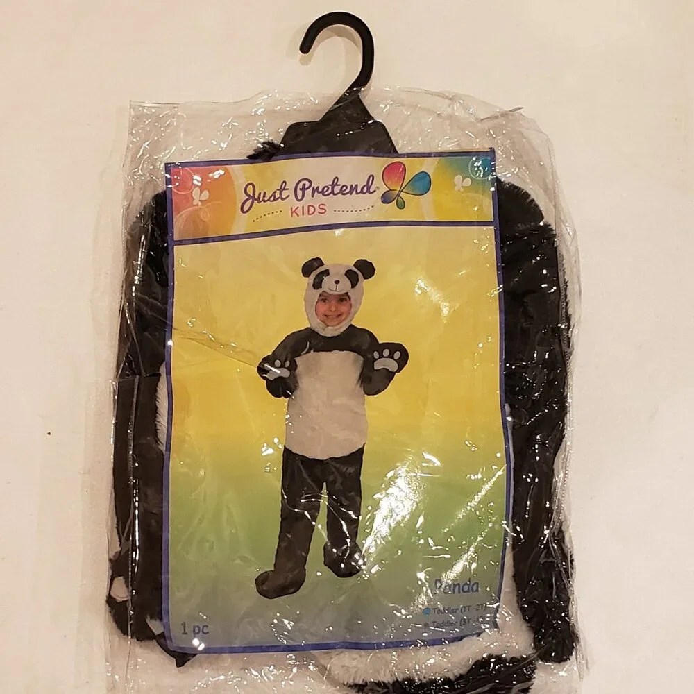 Panda Toddler Halloween Costume by Just Kids 1T - 2T